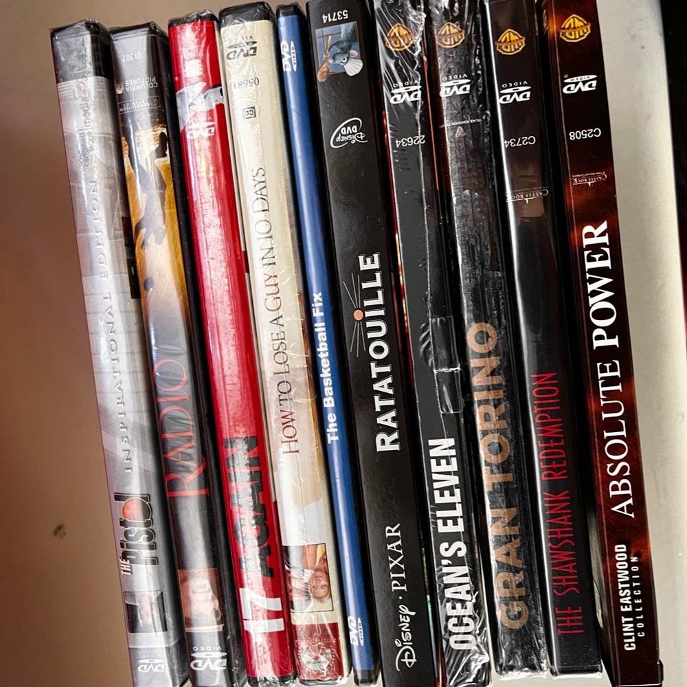 DVD Movie Collection (10) NEW